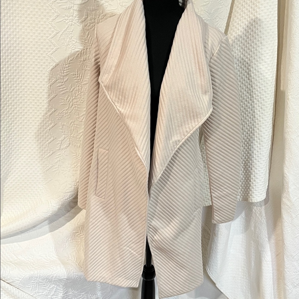 T Tahari‎ Ottoman Waterfall Knit Topper, size extra small, NWT